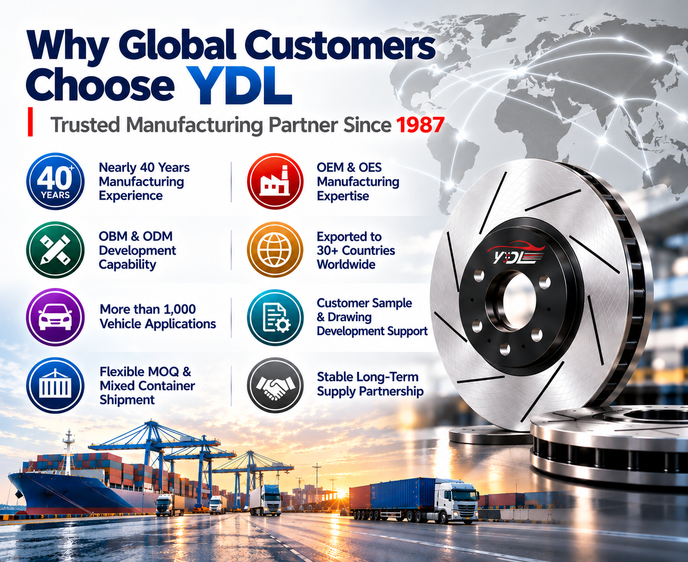 Perché i Clienti Globali Scegono YDL